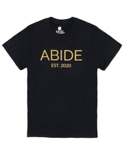 Load image into Gallery viewer, ABIDE Youth Short Sleeve Tee- Black/Wheat
